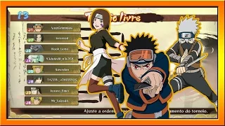 Naruto Storm 4 - TORNEIO ONLINE #11 OBITO/KAKASHI/RIN (SAPATADA KID)