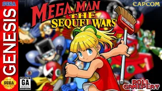 Mega Man: The Sequel Wars - Episode Red [Sega Genesis] Roll Gameplay