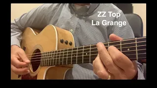 ZZ Top - La Grange - Dusty Hill Tribute - Acoustic Guitar Classic Rock Cover Song