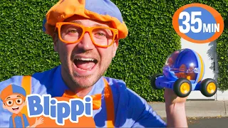 Blippi Plays and Drives with the Blippi Mobile! | BEST OF BLIPPI TOYS | Vehicle Videos for Kids