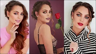 Valentines Day Makeup Hair & Outfits 2018! Drugstore GRWM🌹