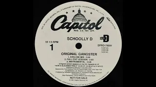 Original Gangster Krs-One Mix (Instrumental) / Schoolly D