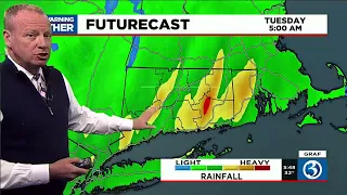 FORECAST   Frosty morning, then coastal storm tonight through early tomorrow