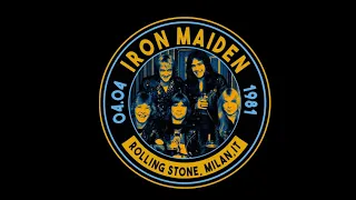 Iron Maiden, Rolling Stone, Milan, IT 04-04-1981 Live (RARE MASTER TAPE UNRELEASED)