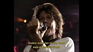 Bon Jovi - Bed Of Roses (Subtitulado)