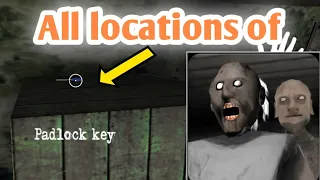 All locations of padlock key in granny chapter 2 • padlock key in granny chapter 2 •granny chapter 2