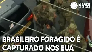 Polícia americana captura brasileiro condenado à prisão perpétua