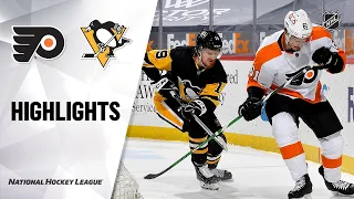 Flyers @ Penguins 3/6/2021 | NHL Highlights