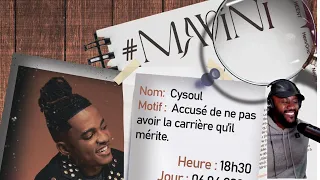 Cysoul  - Mavini| Accusé de ne pas avoir la carrière qu'il mérite| by @Thereal_MTN