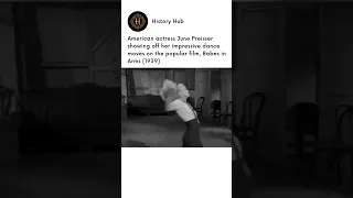 American actress June Preisser showing off her impressive dance moves, 1939 #shorts