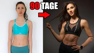 Ich habe 90 Tage lang JEDEN Tag Sport gemacht! Meine Body Transformation