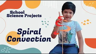 School Science Projects | Paper Spiral with Candle