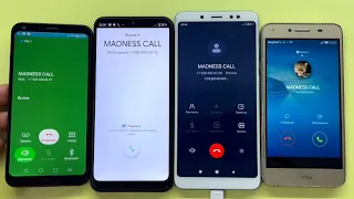 Incoming Call ZTE Blade A51lite Vs Xiaomi Redmi Note 5 & LG Q6+ and Honor 5A Outgoing Call,COOL CALL