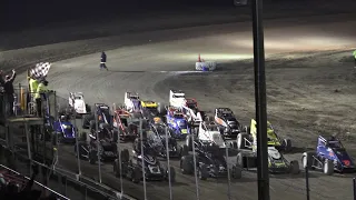 410 Non Wing Sprint A-Feature at I-96 Speedway, Michigan on 09-25-2020!!