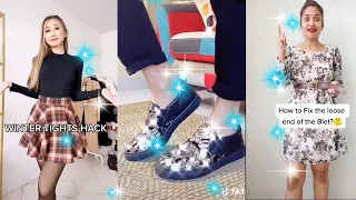 FASHION HACKS Every Girl Must Know TIKTOK COMPILATION #1  | Quick & Easy Tricks