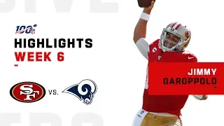 Jimmy Garoppolo Keeps the 49ers Undefeated! | 2019 NFL Highlights