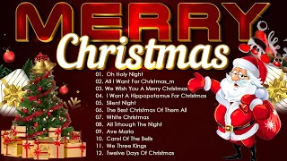 OH HOLY NIGHT , ALL I WANT FOR CHRISTMAS.Merry Christmas Songs Playlist 2024  🎄 Merry Christmas 2024