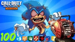 CATCH ME IF YOU CAN!! - SONIC ZOMBIES (Call of Duty Custom Zombies)