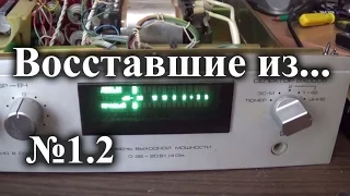 Виз №1.2. Доработка и тесты усилителя Радиотехника У-7101