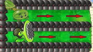 99 Melon pult Vs 99 Gatling Pea Vs Gargantuar Vs Dr. Zomboss - Plants vs Zombies Hack