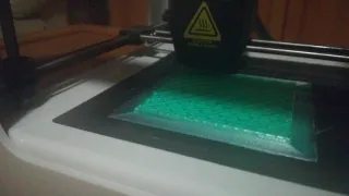 E3D Nano 3D Printer In Action