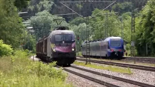 Taurus Werbelok "Building Bridges"  ÖBB 1116.180 - Eurovision Song Contest als Güterzug