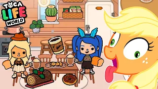 O DIA TODO COMENDO SÓ COMIDA MARROM (Toca Life World) ‹ Luli Rarity ›