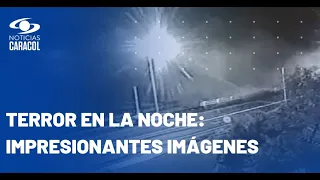 Impactante video del momento de la avalancha en Quetame