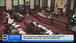 6 NYC Council members reject resolution to recognize End Jew Hatred Day
