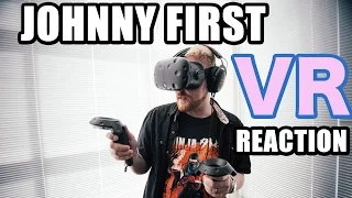 JOHNNY FIRST VR (Reaction!) - Happy Console Gamer