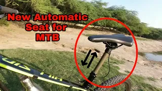 How to Install AUTOMATIC SEAT for  any MTB | MODIFICATIONS