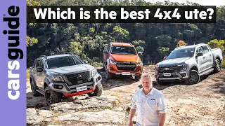 Off-Road 4x4 Ute Comparison Review: Ford Ranger Wildtrak v Isuzu D-Max v Nissan Navara - 4WD battle