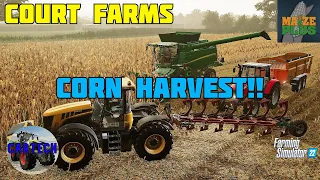 COURT FARMS - CORN HARVEST!! - Ep 5 - FS22