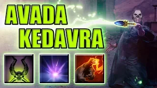 Magical One Shot Build [AoE Avada Kedavra] Dota 2 Ability Draft