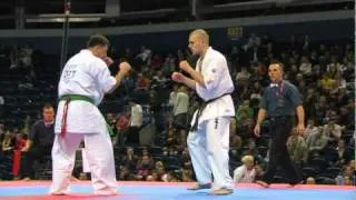 Sándor Kovács vs. Eduard Demciuc - European (Shin)Kyokushin Championship Vilnius 2011