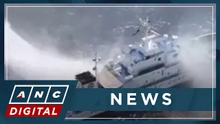 PCG admits feeling 'provoked' by Chinese water cannon use in West PH Sea | ANC