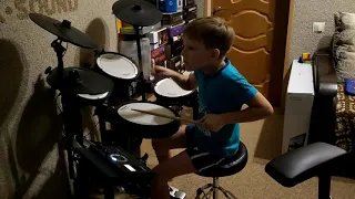 Green Day Basket Case drum cover by 7 y.o.