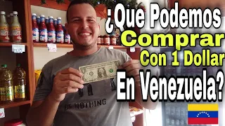 Que Puedes Comprar En VENEZUELA Con un Dólar (LA VERDAD)