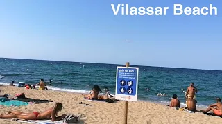 Barcelona Beach Walk 2020 at Vilassar de Mar Beach - Spain