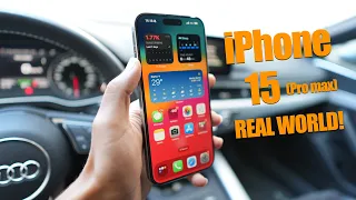 iPhone 15 Pro Max Day in the life of a Student! Real World Battery Test!