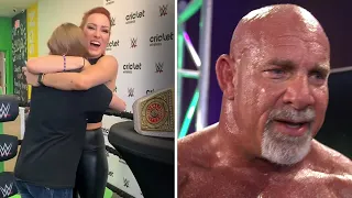 Goldberg Reacts To Criticism! Becky Lynch Breaks Character For Emotional Fan [Video]