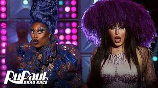 Morphine Love Dion & Sapphira Cristál’s Lip Sync For The Win 👀 | RuPaul’s Drag Race