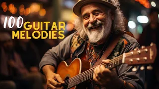 100 Guitar Melodies Soothing Acoustic - A Soulful Respite 🎶 The Most Beautiful  Serenades