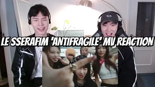 LE SSERAFIM (르세라핌) 'ANTIFRAGILE' MV REACTION 뮤비 리액션