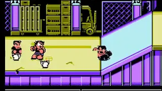 NES Gameplay - Nekketsu Kakutō Densetsu / Riki Kunio 1992