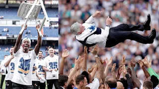 Alaba's Chair, Ancelotti in the Air & all the Celebrations of the Real Madrid 35th League Title 🏆