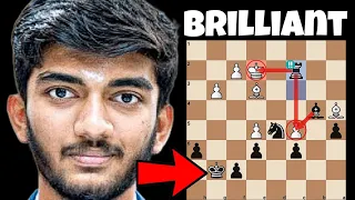 Crazy Game By Gukesh 🥶 | FIDE Candidates Round 12, 2024