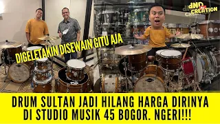 YOIQBALL SYOK LIAT DRUM RATUSAN JUTA HILANG HARGA DIRINYA  DI STUDIO BOGOR