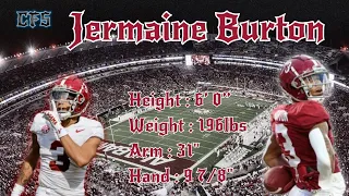 Jermaine Burton Alabama: Elite Wide Receiver 2024 Highlights