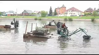 Дмитров очистка и восстановление пруда